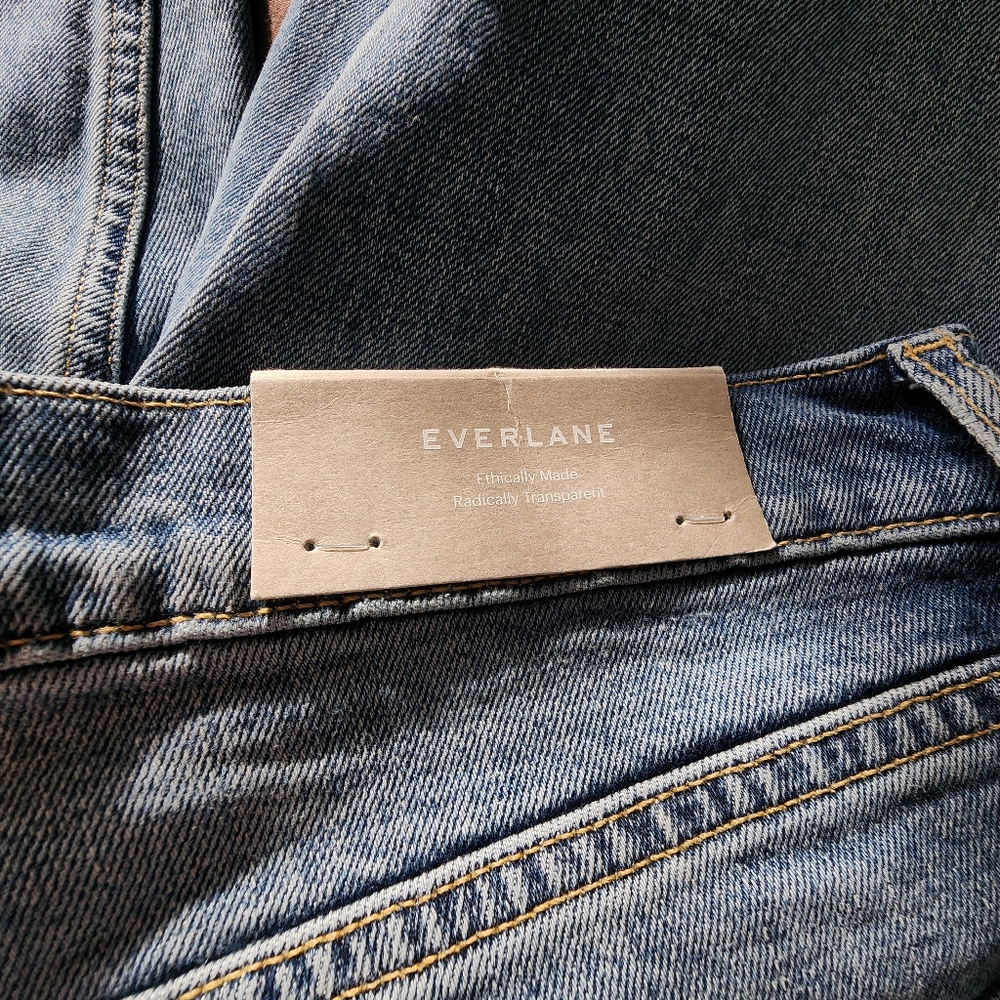 NWT Everlane the Original Cheeky Jean Organic Cotton 30 Crop - Picture 4 of 10
